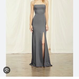 Amsale NAVY Jade Gown